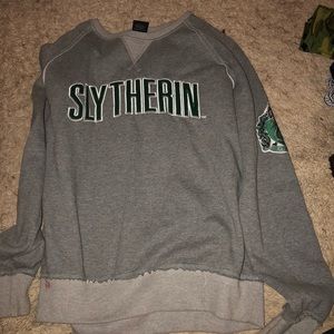 Harry Potter slytherine crewneck